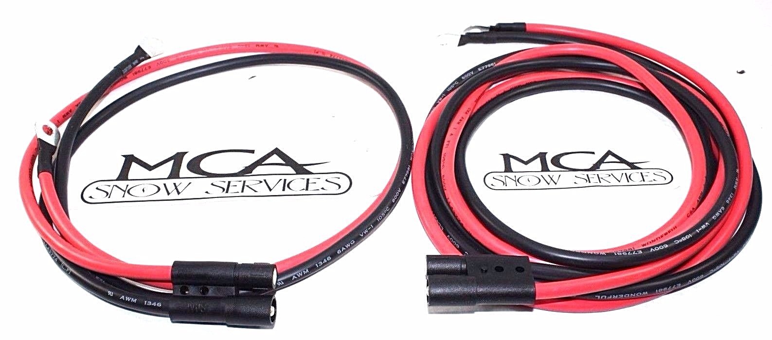 BOSS SNOW PLOW POWER GROUND CABLE TRUCK & PLOW SIDE HYD01684 HYD1690