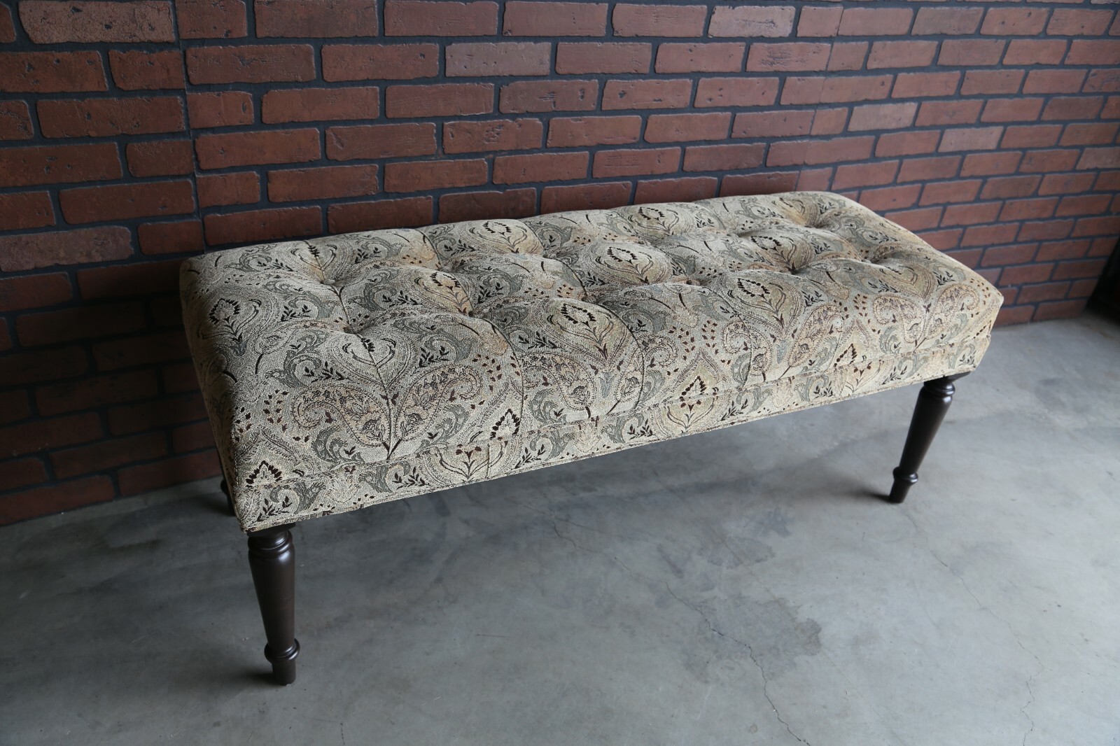 Bench ~ Tufted Bench Seat ~ Upholstered Bench by Ethan Allen