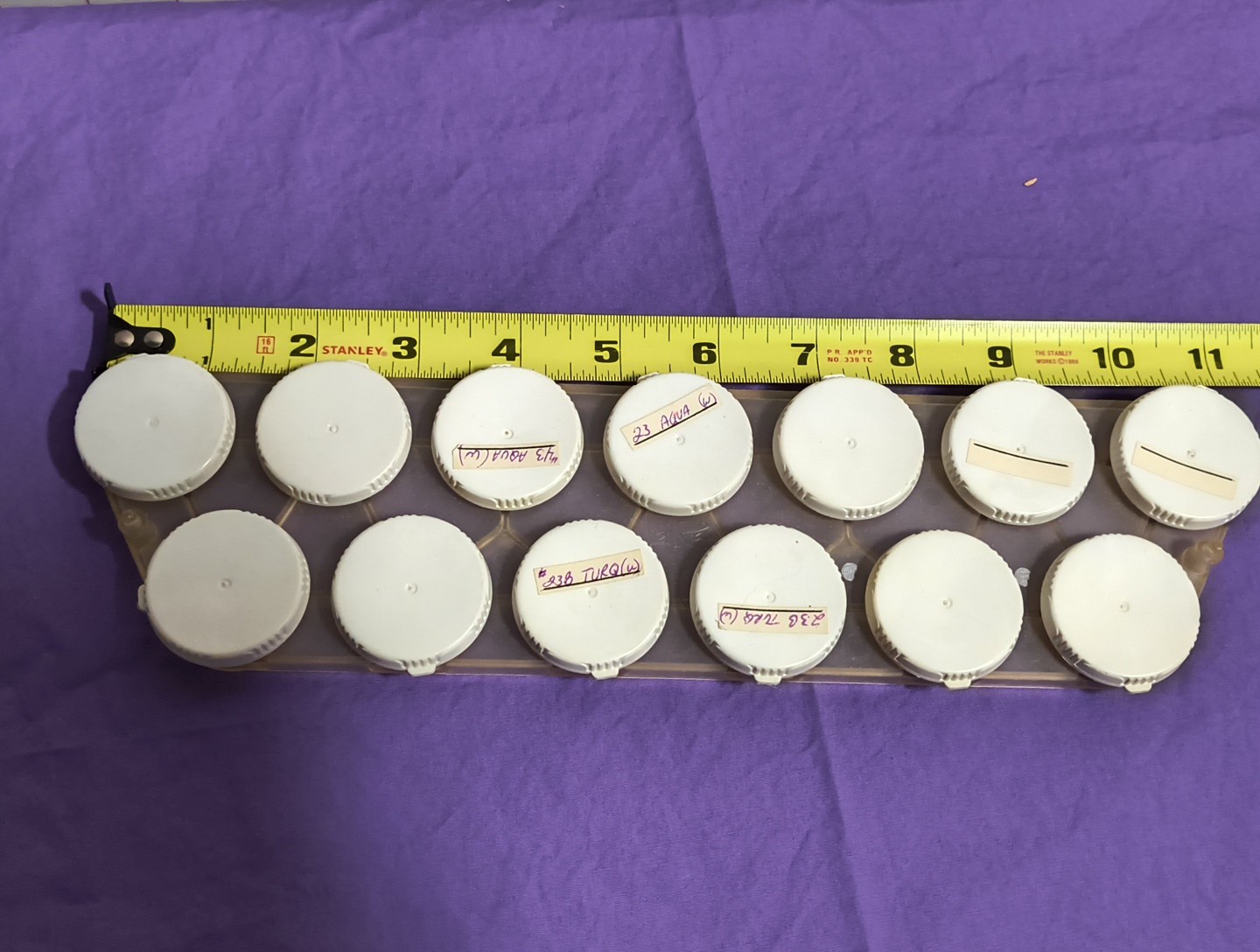 7 Bead Storage Containers