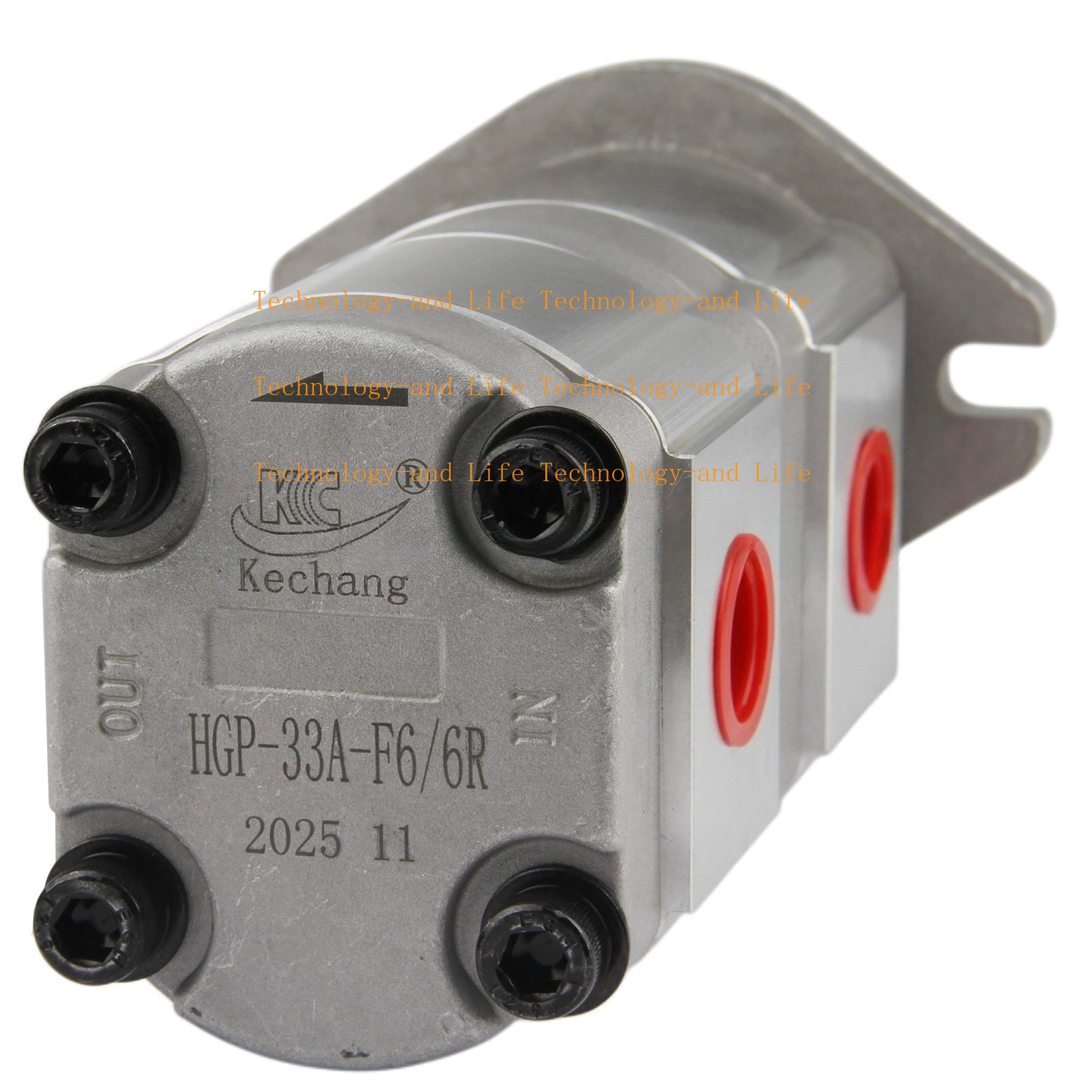 Hydraulic Tandem Double Gear Pump HGP-33A-F6/6R Replacement Free delivery