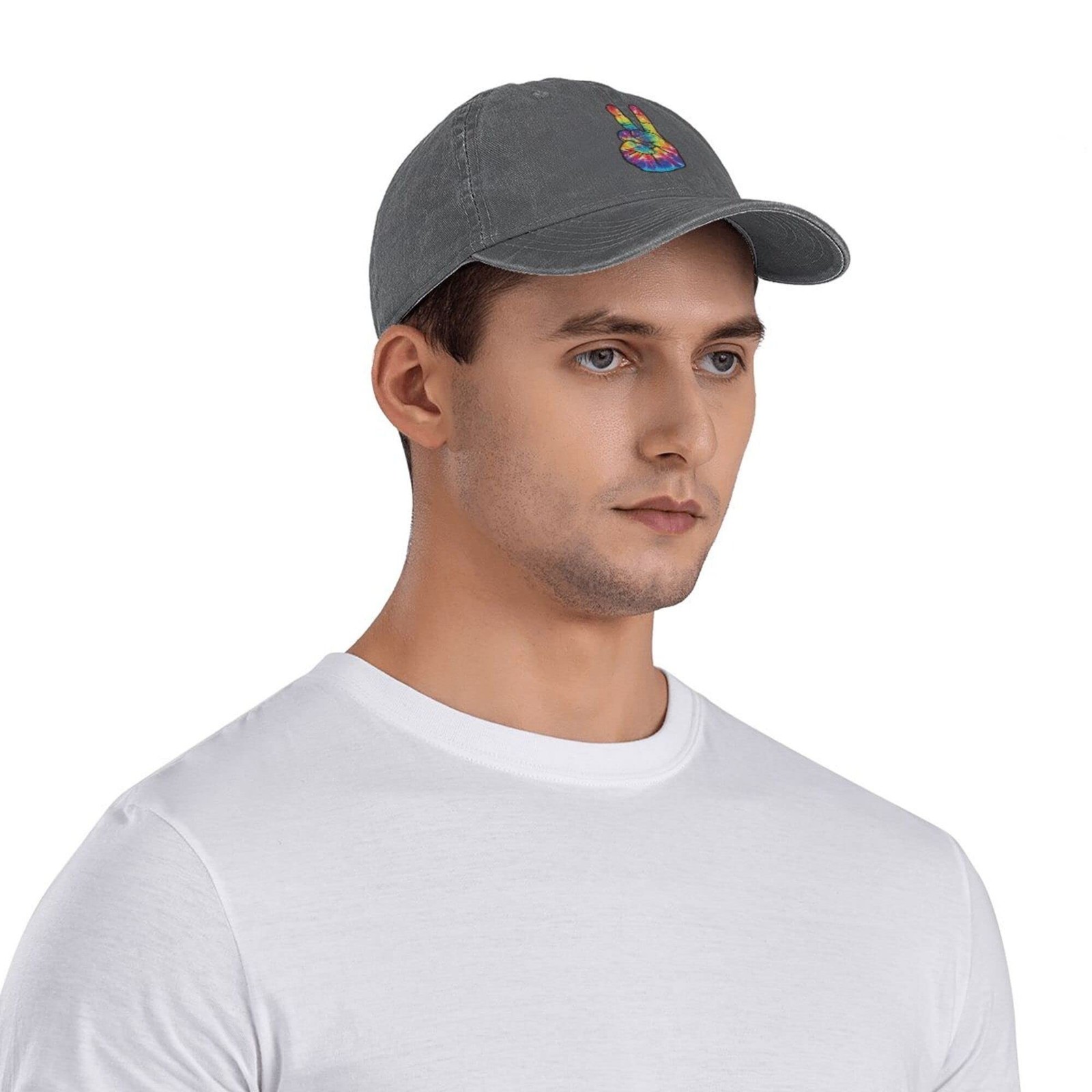 Baseball Hat Cotton Adjustable Dad Cap Unisex Adult Vintage Trucker Hats for ...