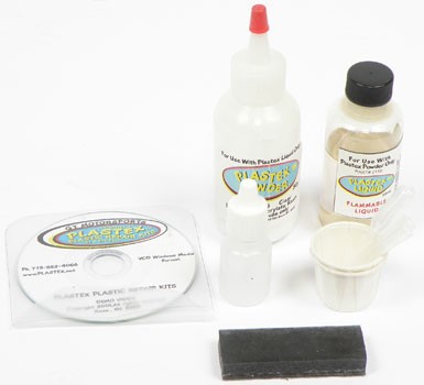 Plastex Standard Repair Set Clear