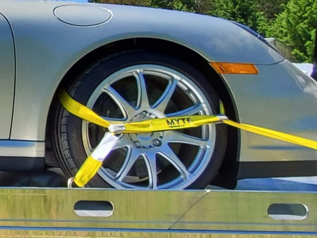 8 Point Roll Back Vehicle Tie Down Kit,Chain Extension on Both Ends,Load 3333 LB