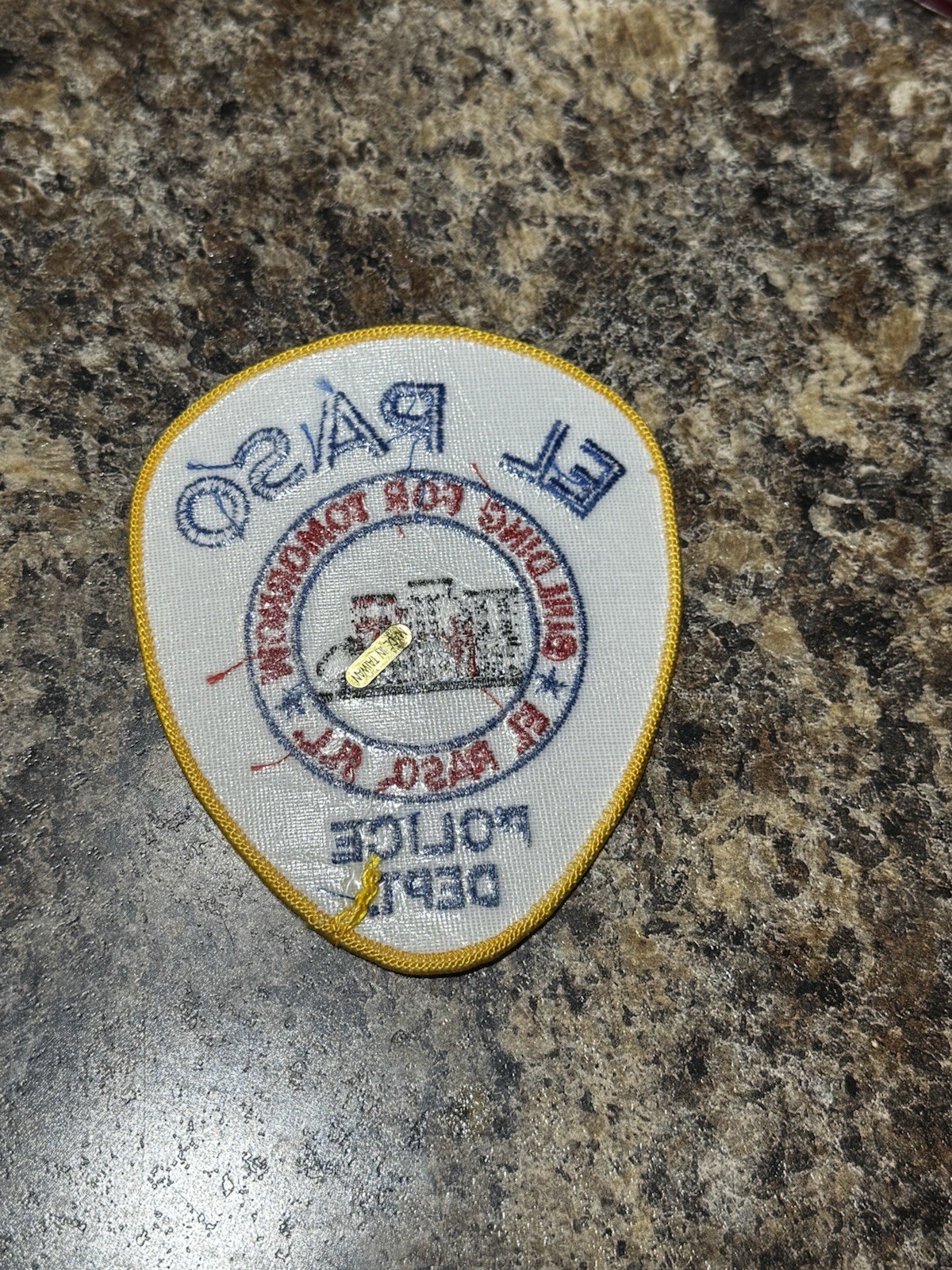 EL PASO ILLINOIS POLICE DEPT PATCH new