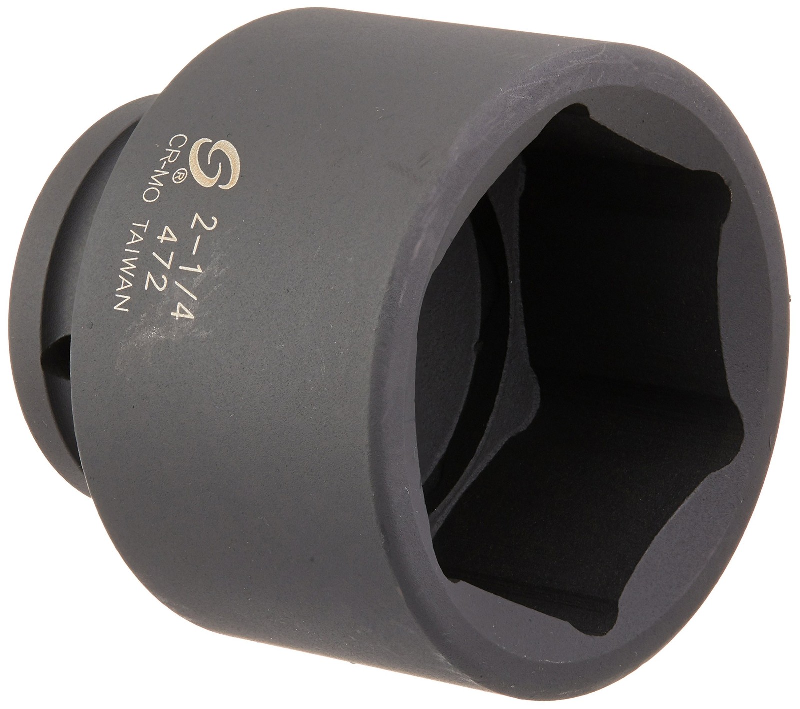 SUNEX TOOLS 472 3/4" Drive Standard 6 Point Impact Socket 2-1/4" 3/4″
