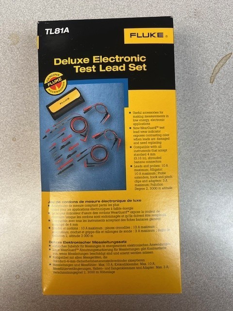 Fluke TL81A Deluxe Electronic Test Lead Kit