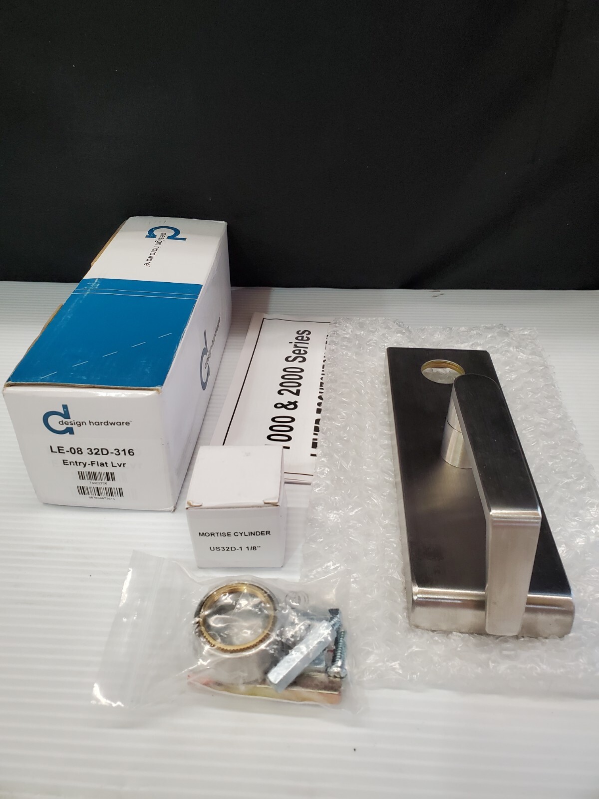 Design Hardware Lever Entry Function Door Trim LE-08 32D-316