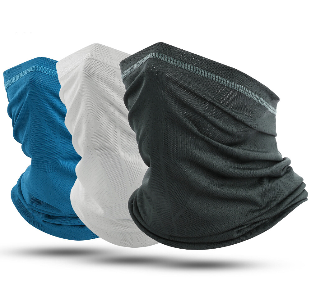 Summer Quick Dry Neck Gaiter Tube Scarf Balaclava Headband Men Womens Face Mask