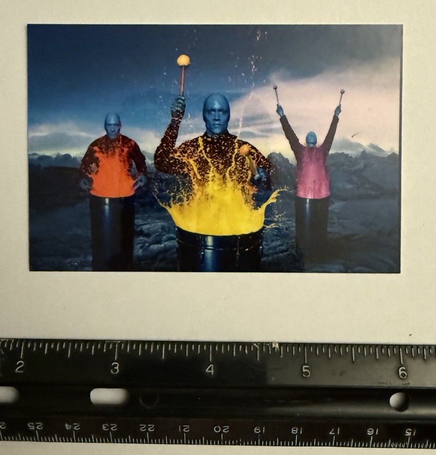 BLUE MAN GROUP Luxor at Las Vegas Refrigerator Magnet