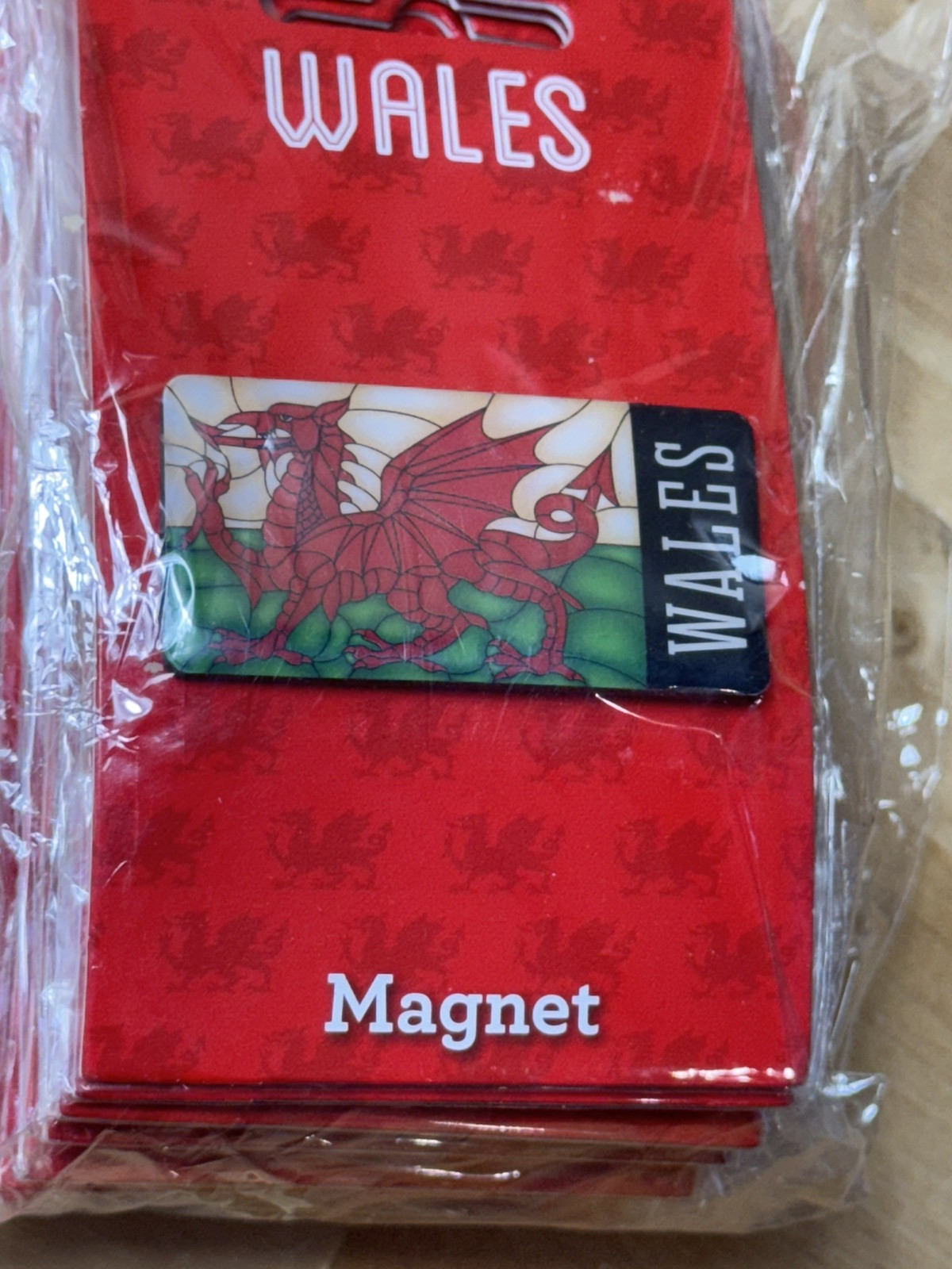 10 QTY - Welsh WALES Cymru Flag Red Dragon Refrigerator Magnet WRM1 NEW LOT