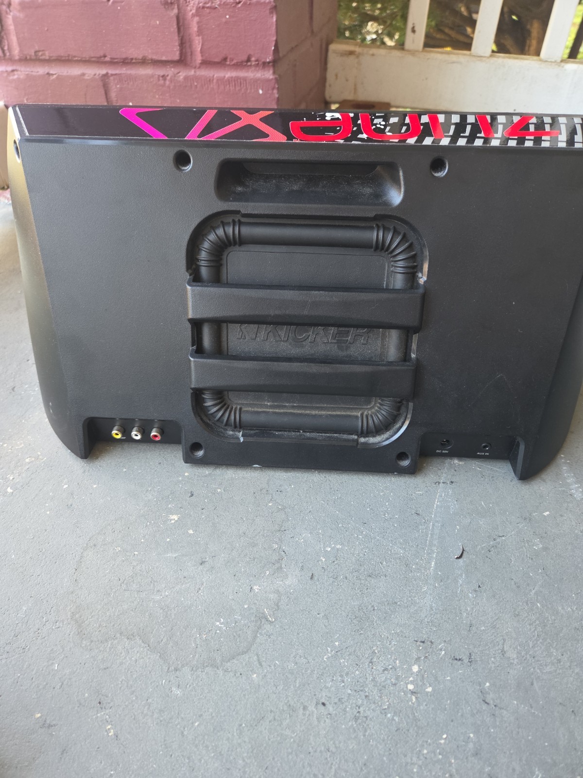 Zune kicker ZK500 Speaker MP3 Player