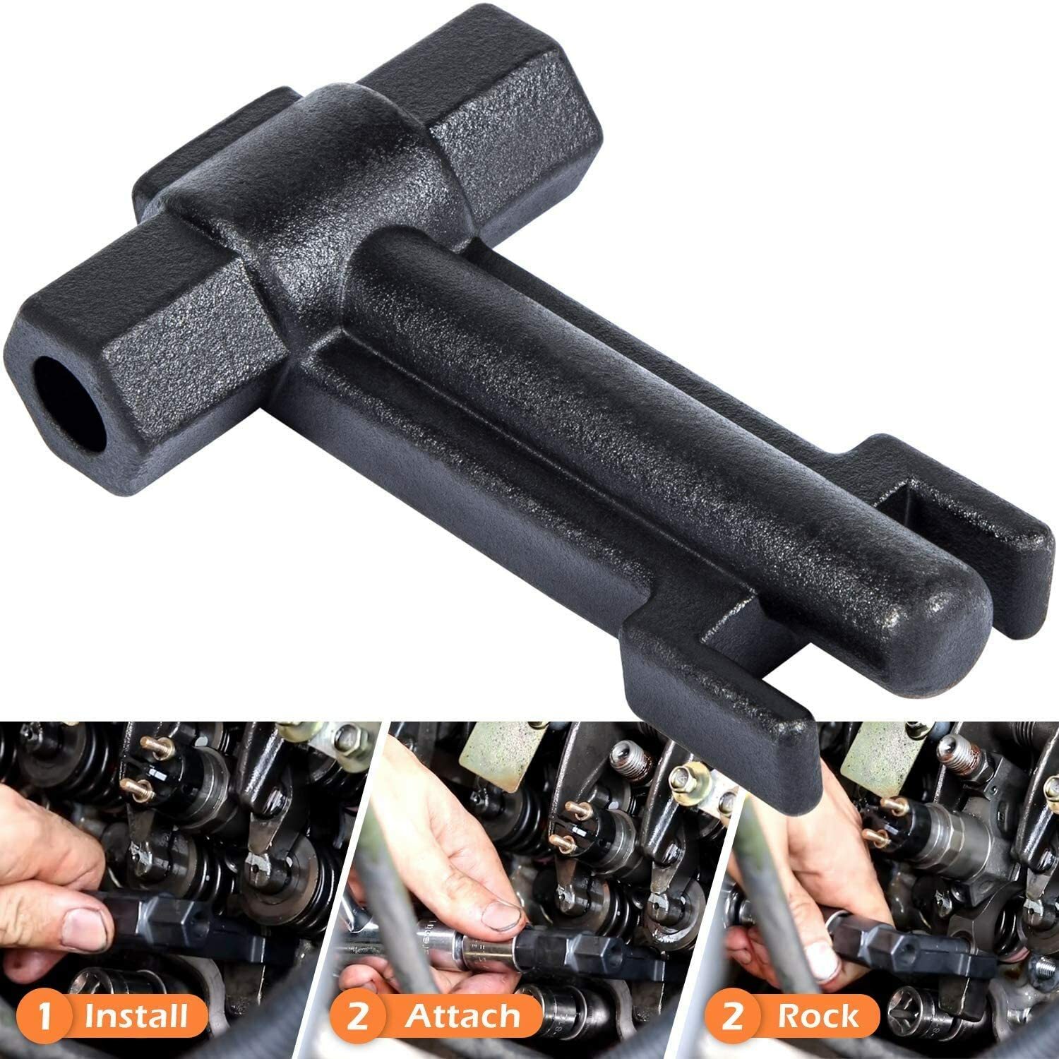 Heavy Duty Steel 6778 Injector Puller for GM Duramax 6.6L Engine 2001~2004