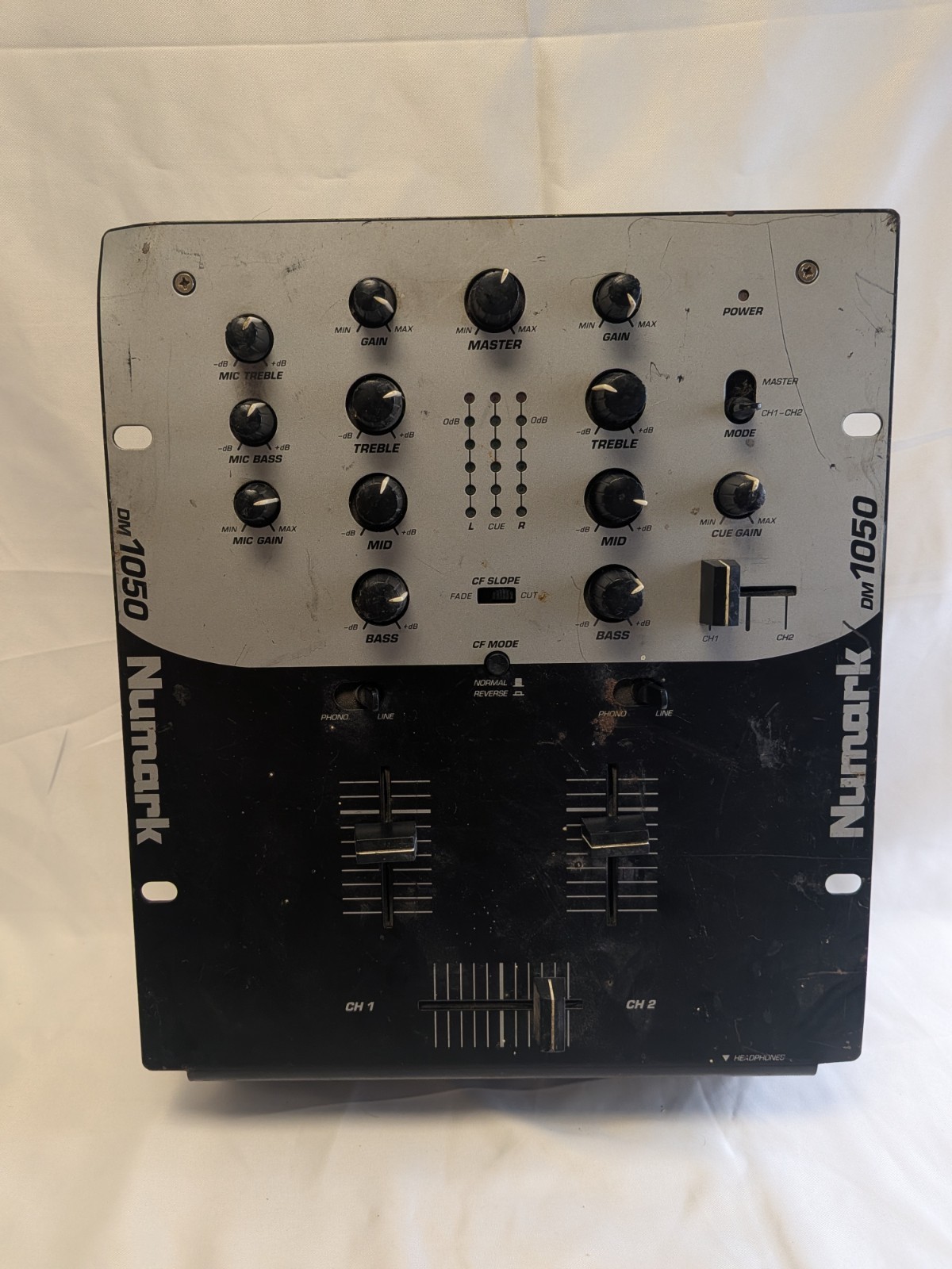 Numark DM1050 Mixer DJ Equipment Used UNTESTED Read