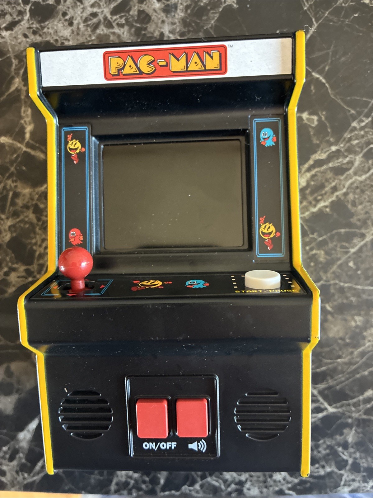 Basic Fun Pac-Man Handheld Mini Arcade Game Bandai Namco Pacman Tested Working