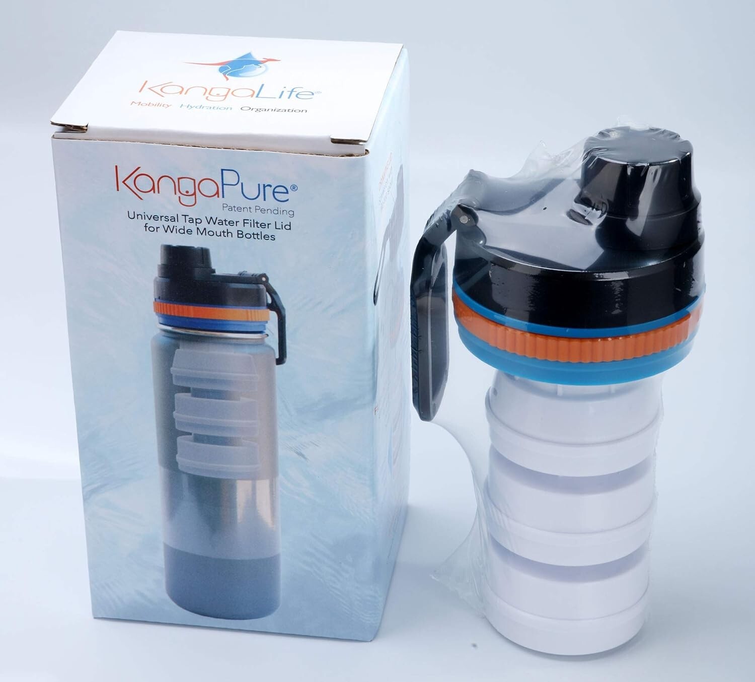 Preparador de filtro de agua de purificación Universal para mochilero MSR 99,99%