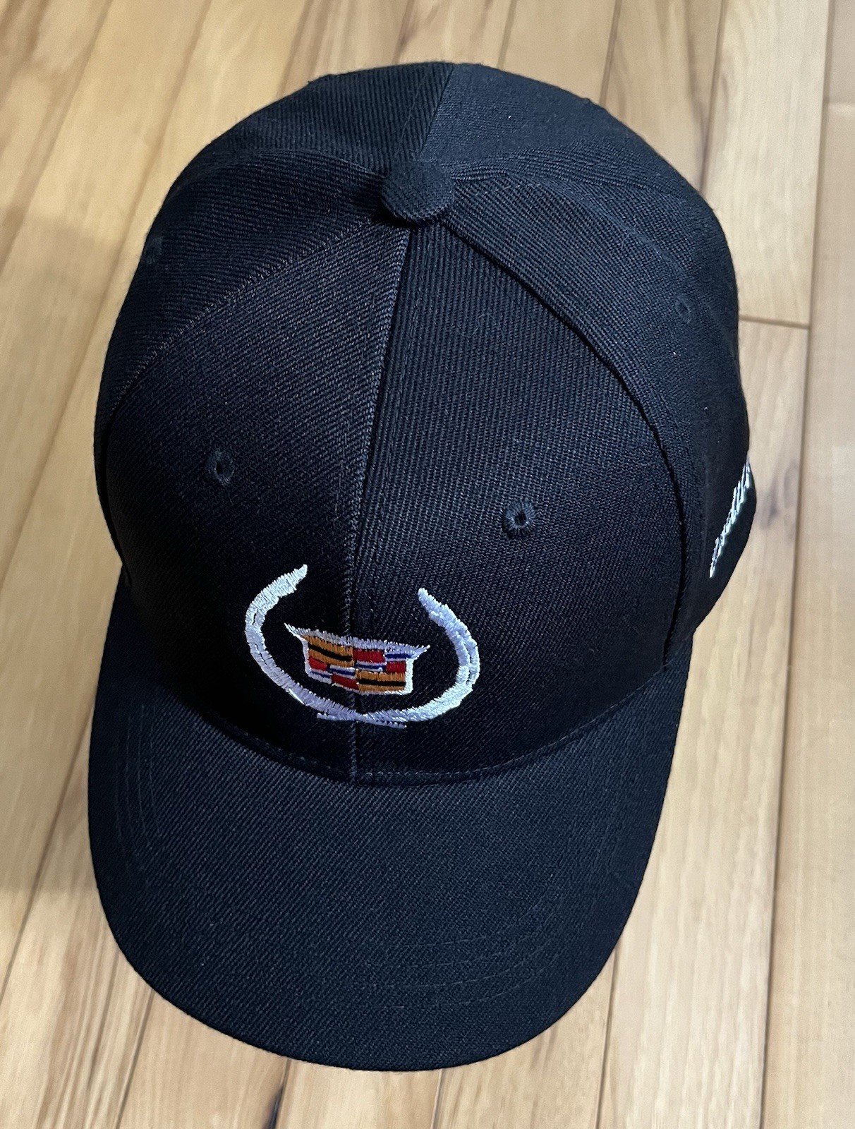 Auto Cadillac Embroidered Symbol Baseball Cap(Black) Hat Men Outdoor Sports.