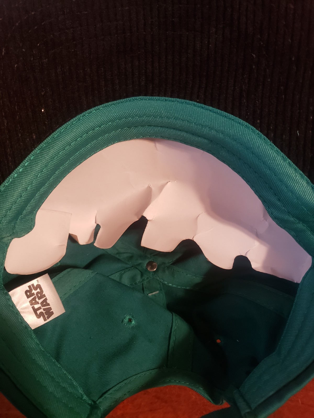 Star Wars The Child Grogu Peeking Adjustable Snapback Dad Hat Multi-Color