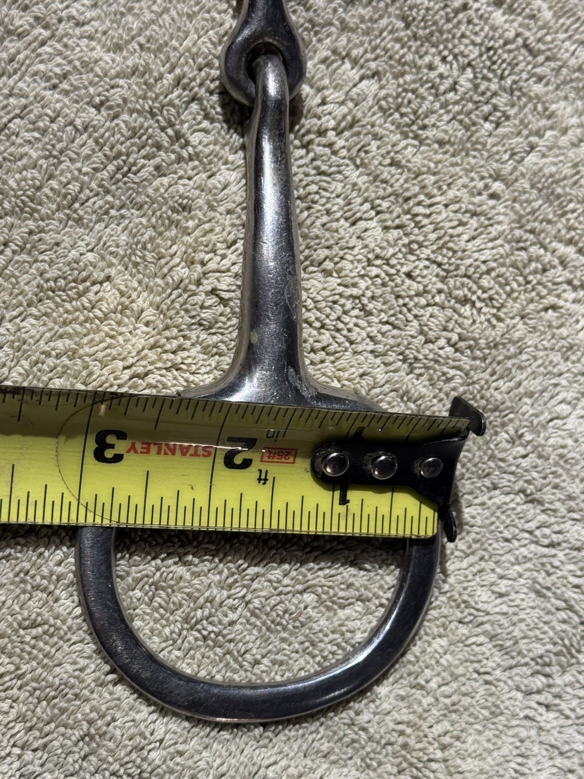 Korsteel Stainless Steel Jointed Eggbutt Snaffle