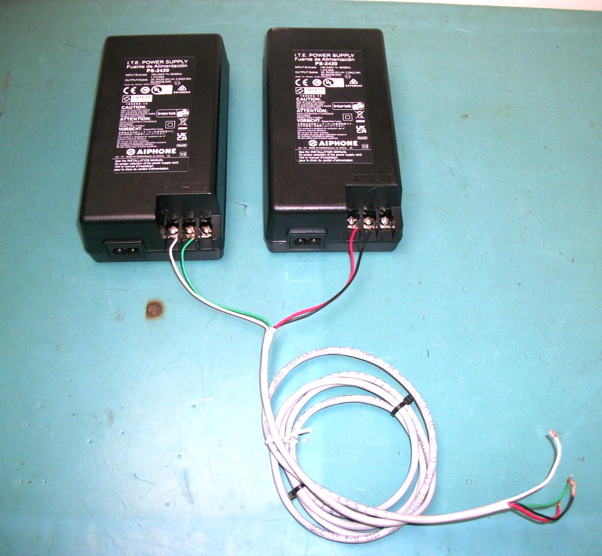 LOT OF 2 - AI PHONE I.T.E. Power Supply PS-2420. Units Only. Clean Units.