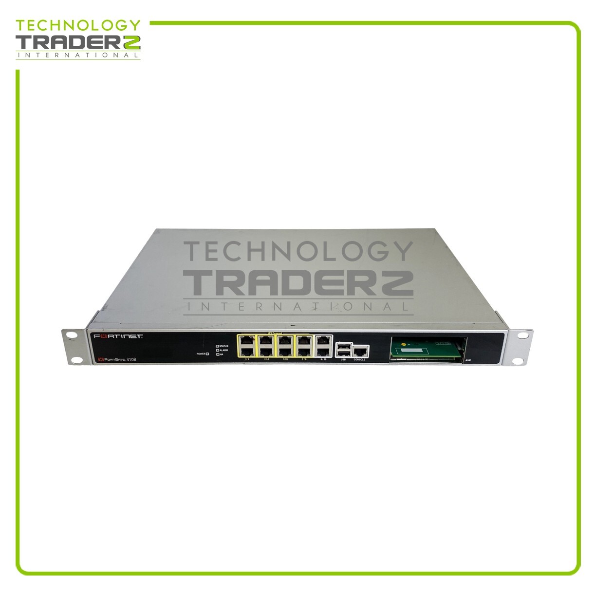 P04380-08-06 Fortinet Fortigate-310B Firewall Security Appliance W/ Ear Bracket