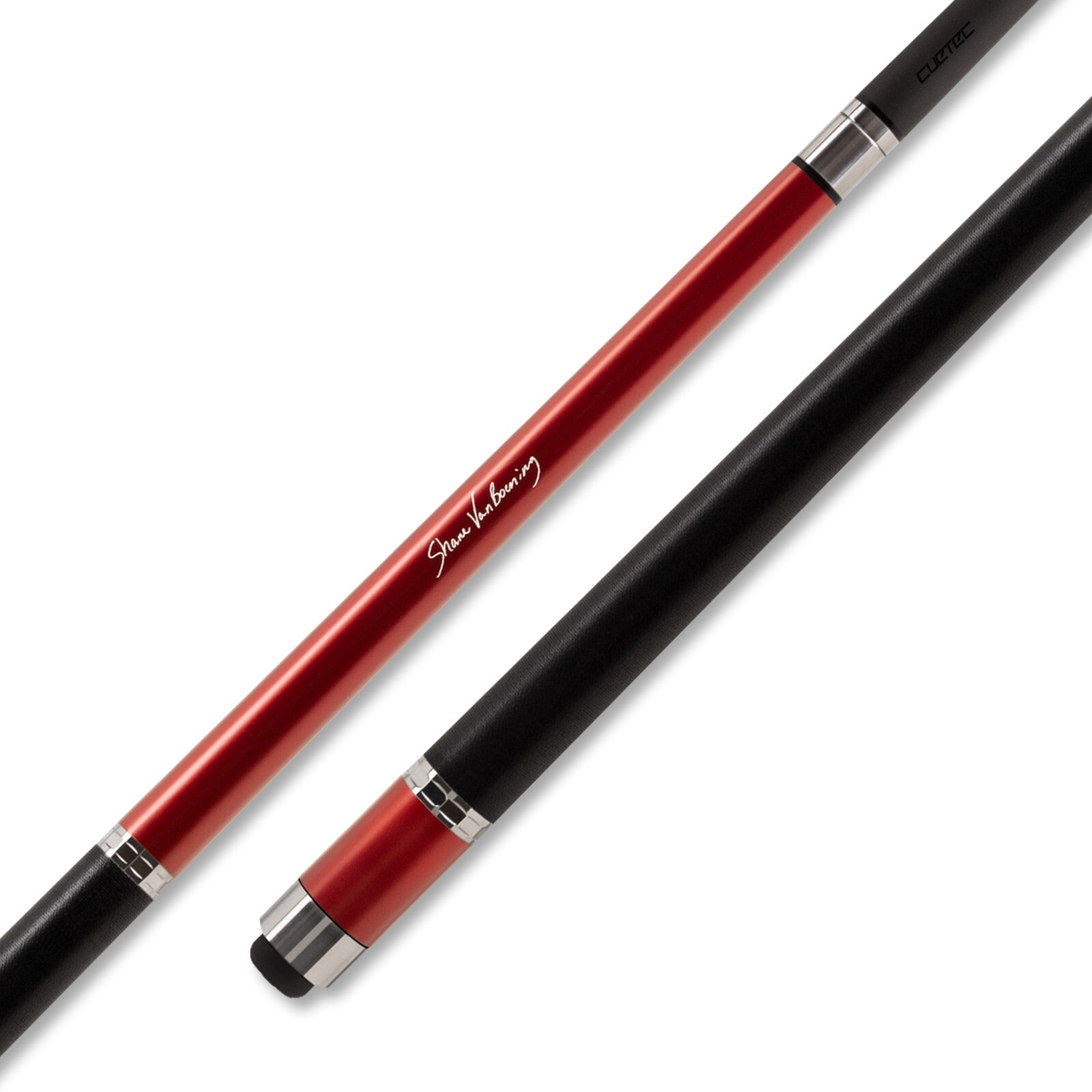 New Cuetec Cynergy Ruby Red 95-133 Cue - 12.5mm Carbon Composite Shaft - SVB Cue