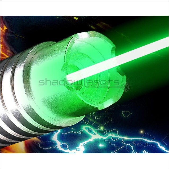 GQ1 520nm Adjustable Focus Powerful Green Laser Pointer Visible Laser Beam