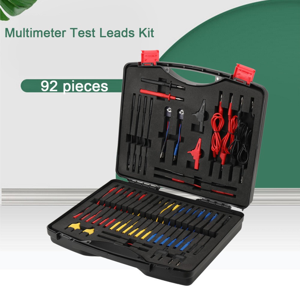 92PCS Automotive Circuit Test Lead Kit Multi Electrical Breakout Lead for Cars