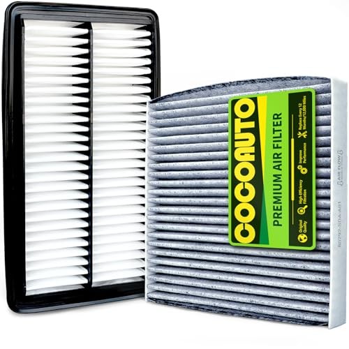 Engine & Cabin Air Filter Kit for Honda Pilot (2016-2022), 2016-22 Pilot & more