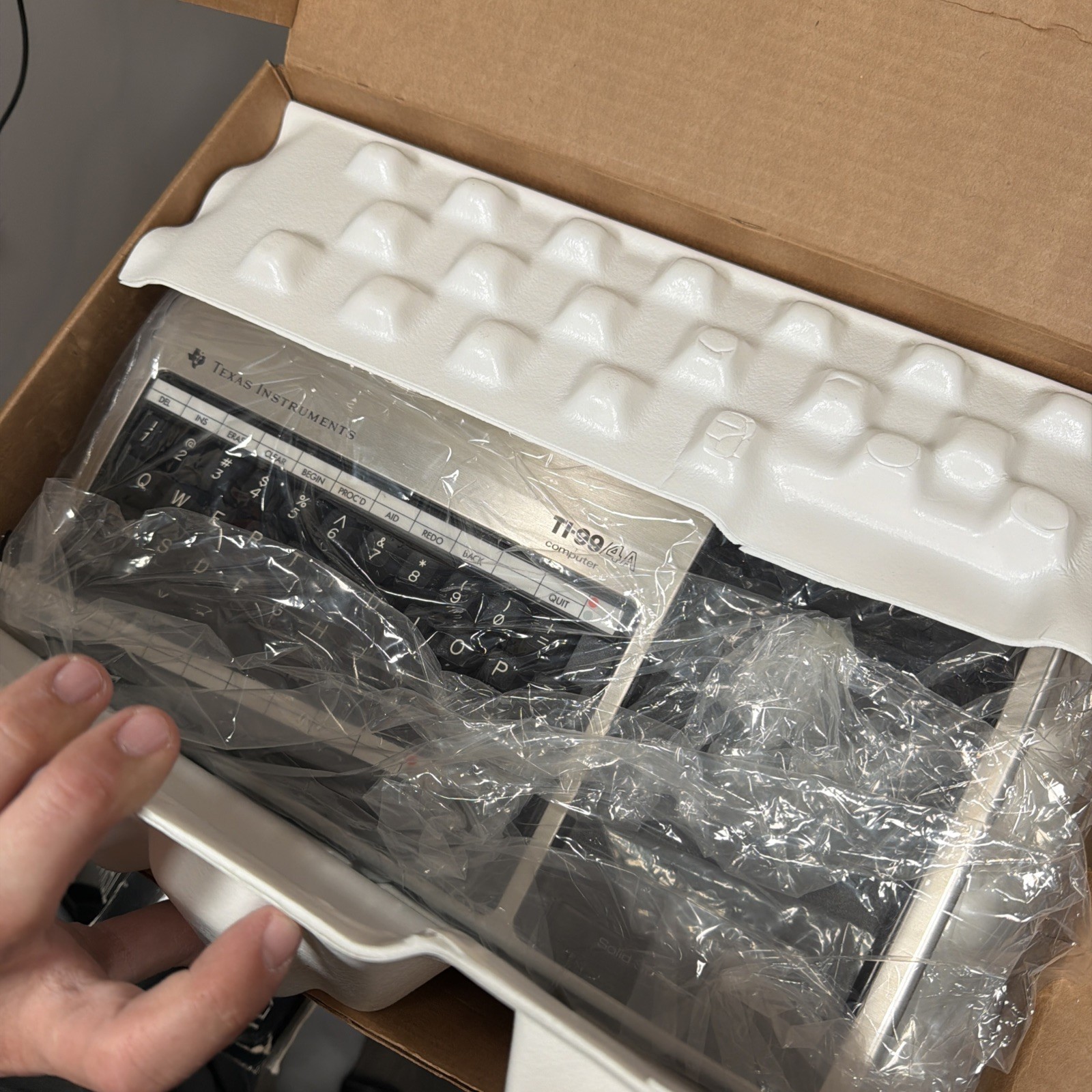 Vintage Texas Instruments TI 99/4A Home Computer System In Box Never Used