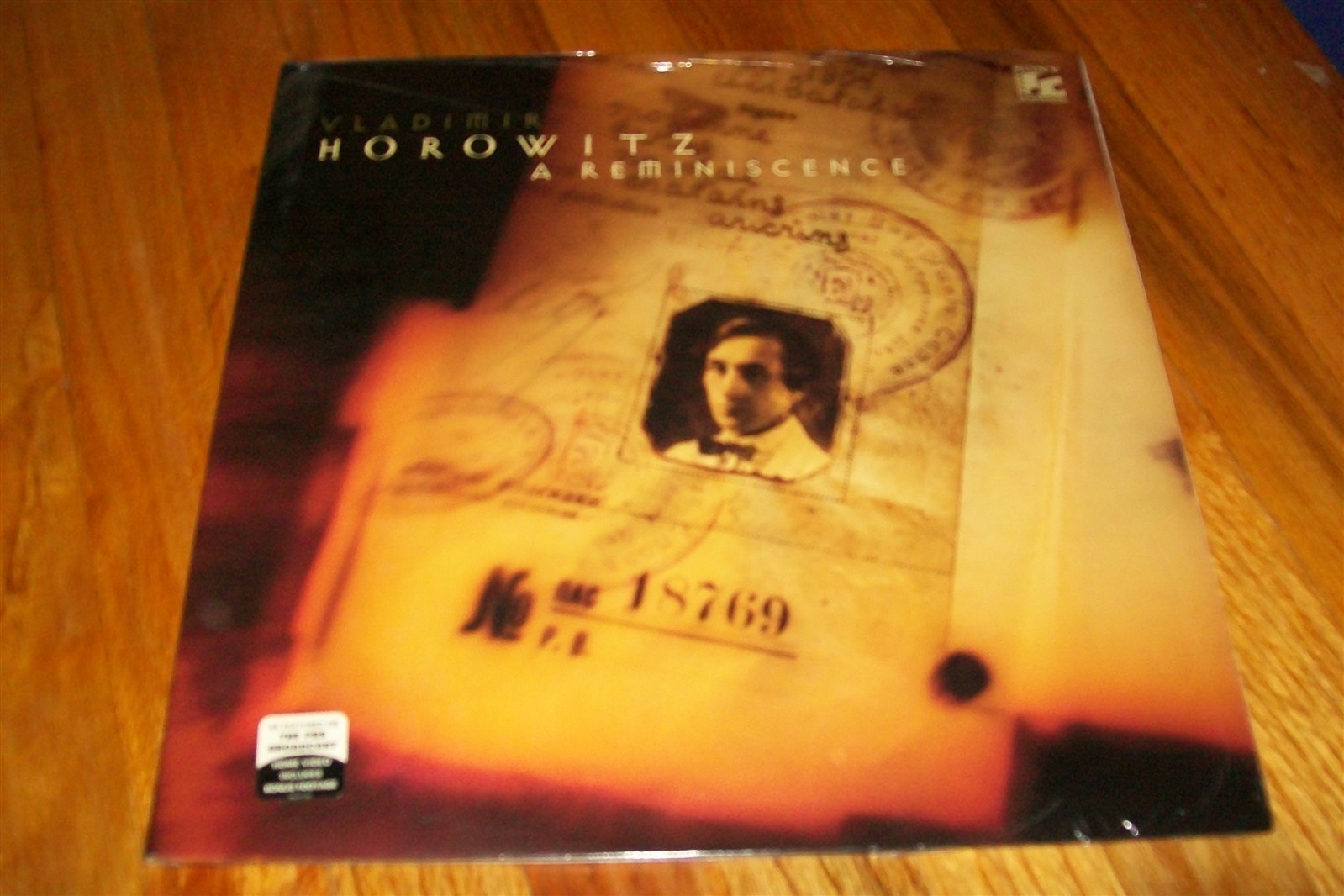 VLADIMIR HOROWITZ - A REMINISCENCE Laserdisc LD BRAND NEW SEALED GREAT DOC!