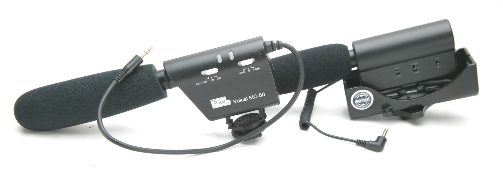 2 Universal Shotgun Microphones For Camera & iPhone: Pixel MC-50 & Senal CS-88.