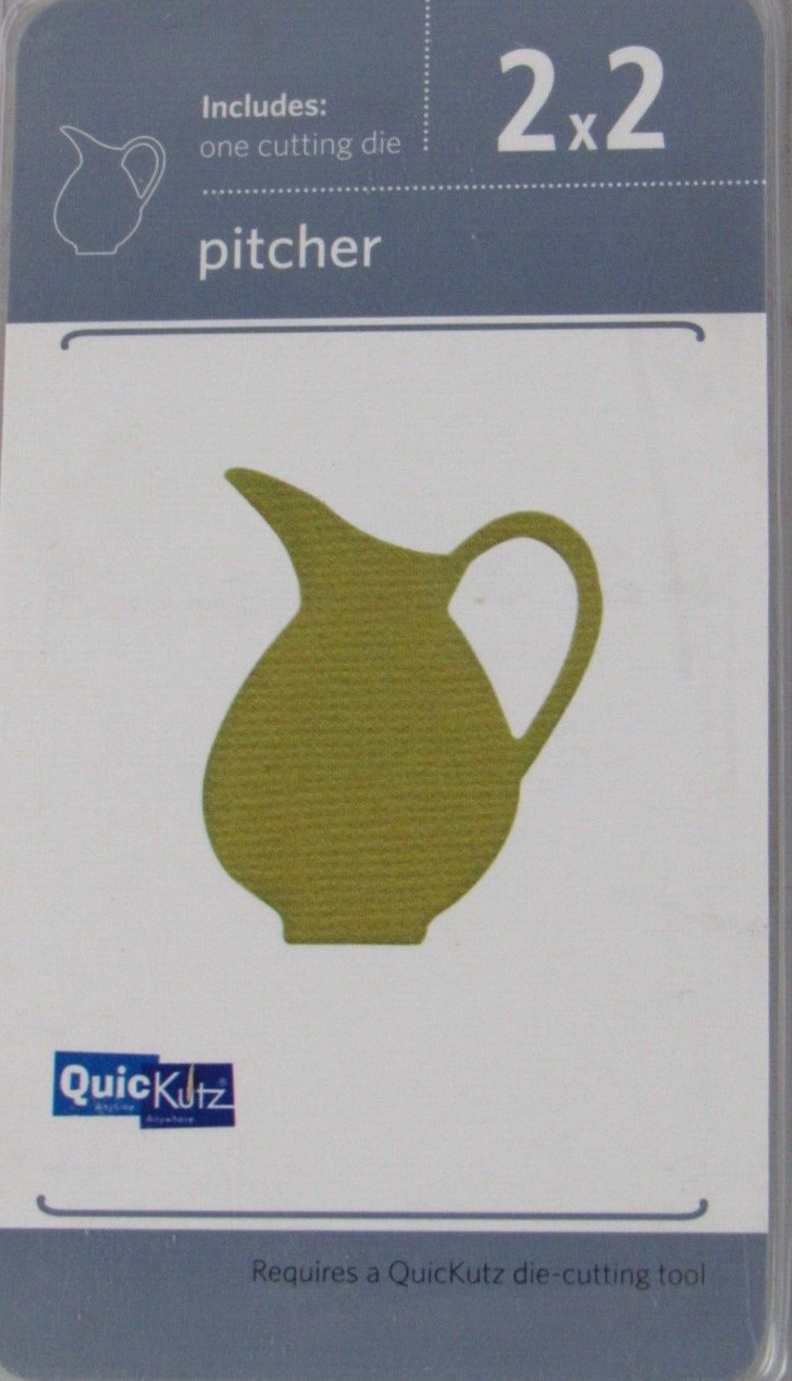 QuicKutz Pitcher 2x2, 1 Cutting Die Set RS-0958
