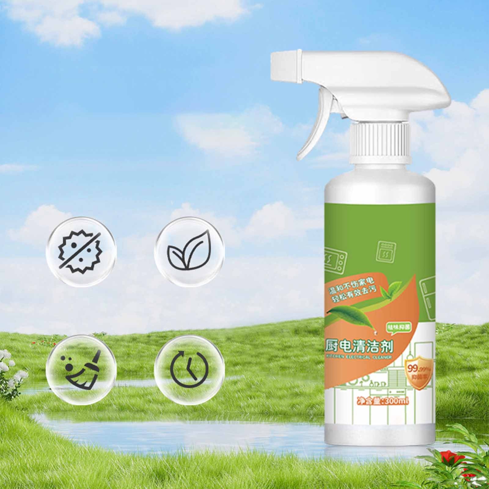 Kitchen Cleaner Spray 300ml Gentle Concentrated Mist All Purpose