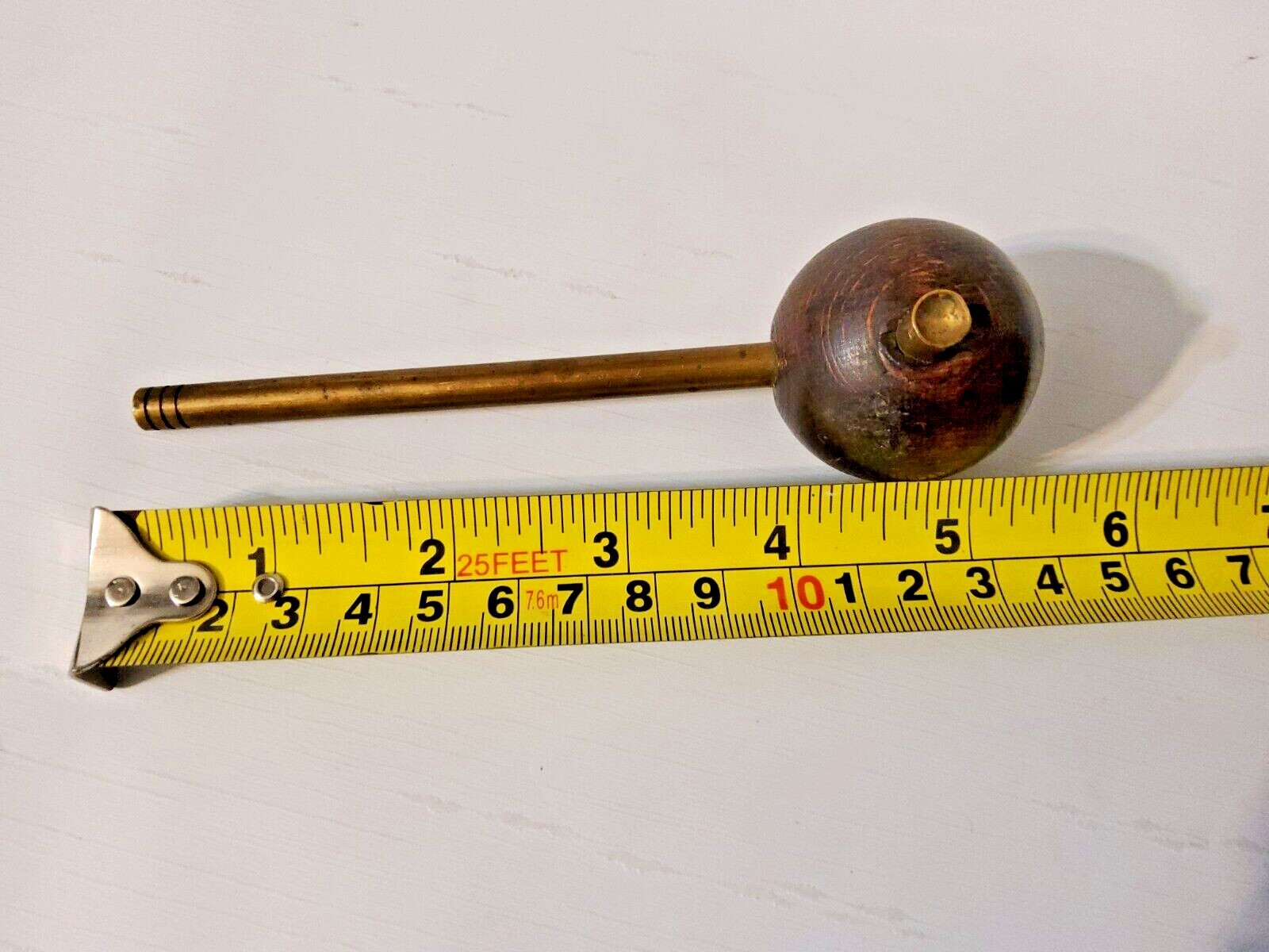 Muzzleloader Ball Starter Vintage Brass & Wood Made in Spain