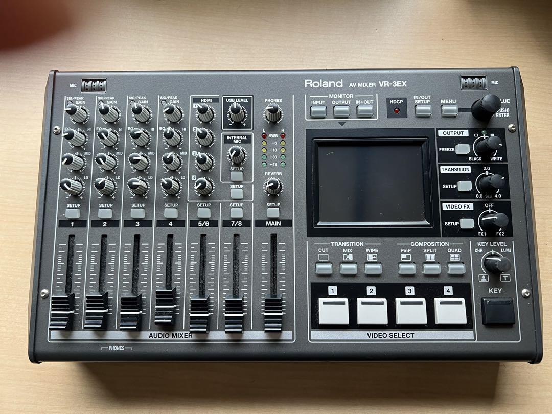 Roland VR-3EX All-in-one AV Mixer video switcher Used