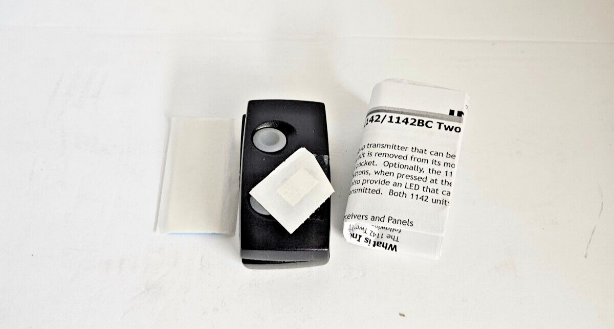 DMP 1142-B Two-Button Wireless Holdup Transmitter NEW (Open Box)