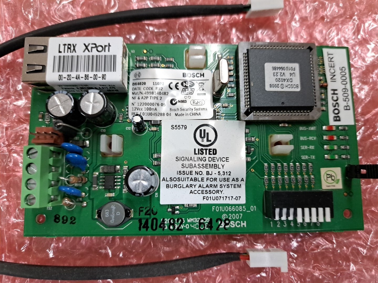 Bosch DX4020 Conettix Ethernet Network Interface Module *NEW OPEN BOX*