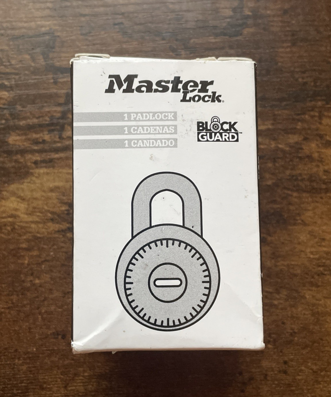 Master Lock No. 1525 3-digit combination padlock with dial school locker NO KEY