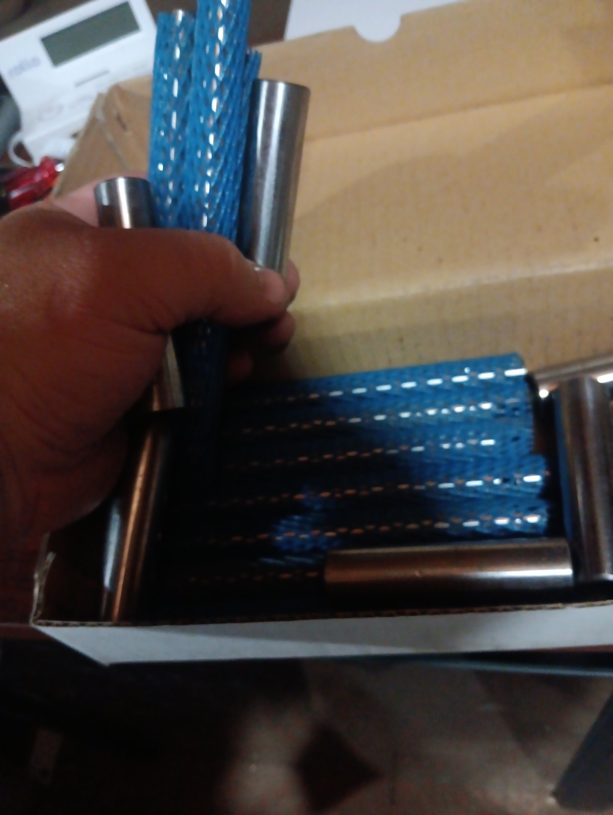 VTG Machines Blank Dowels Misc Box, As Is! Over 5LBS!!
