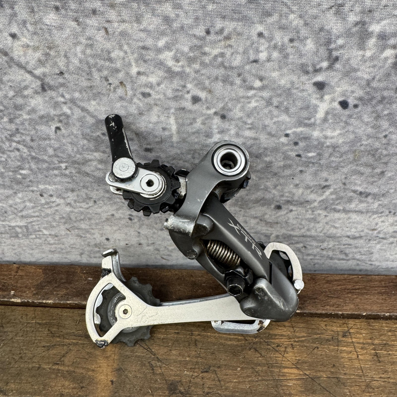 Vintage Shimano XTR RD-M951 Rear Derailleur Rapid Rise 9 Speed Long Cage Japan