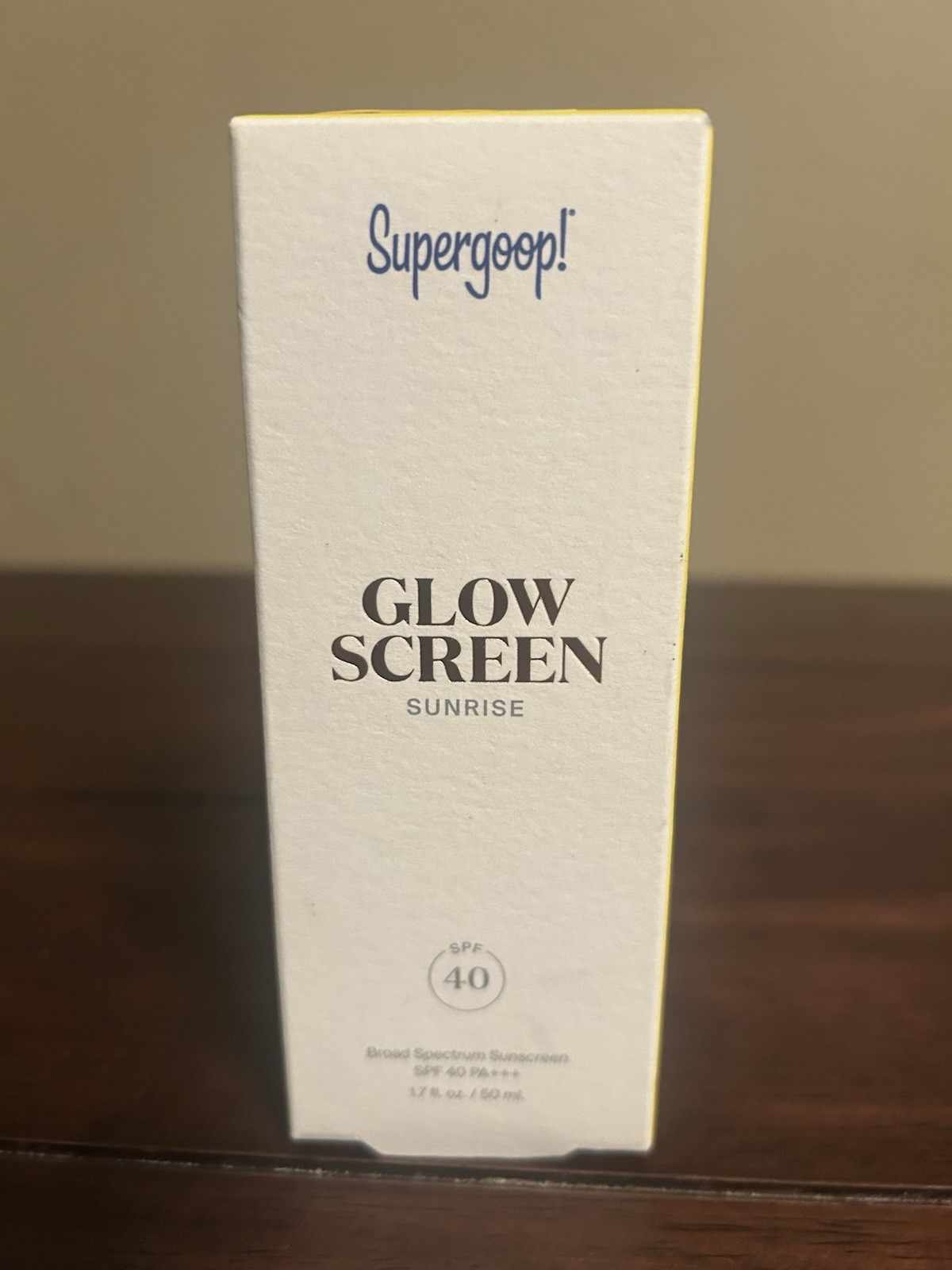 Supergoop! Glow Screen SPF 40 Sunscreen - 1.7 fl oz/50ml - Sunrise. Exp 7/26