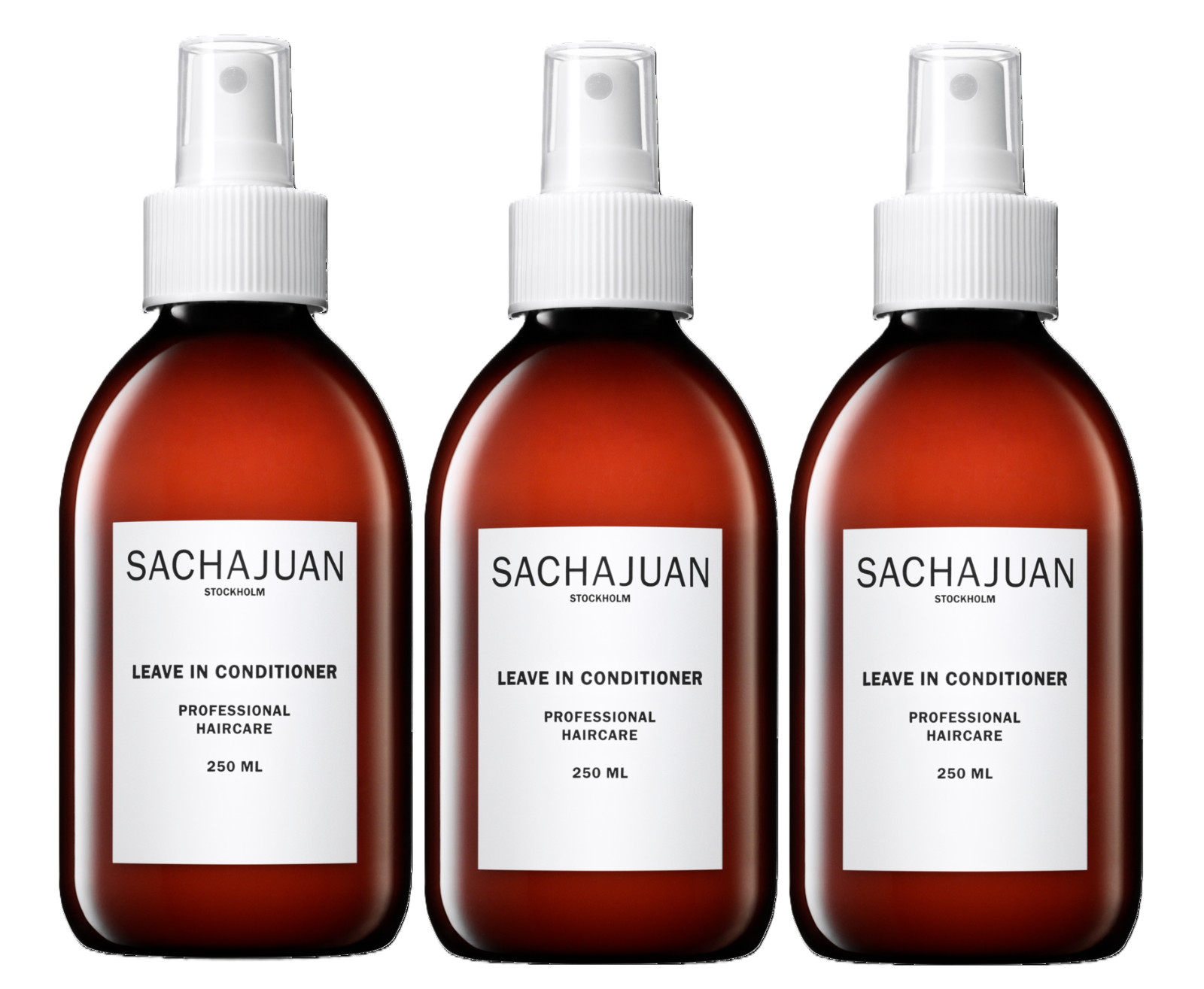 SachaJuan Leave In Conditioner 8.4Oz - Helps to Keep Hair & Scalp Healthy x 3
