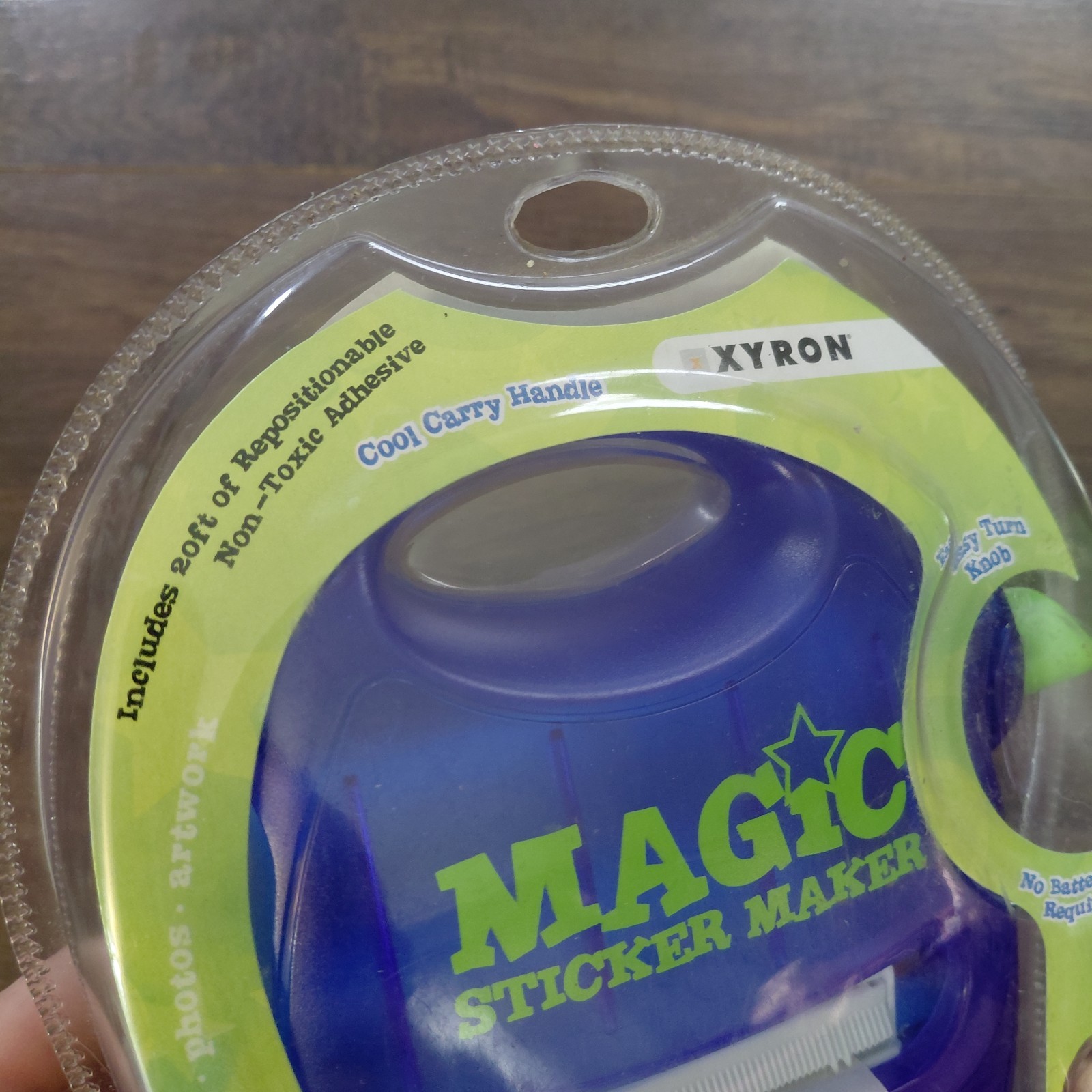 New / Unopened Xyron Magic Sticker Maker Create a Sticker 2 5" Kids Learning