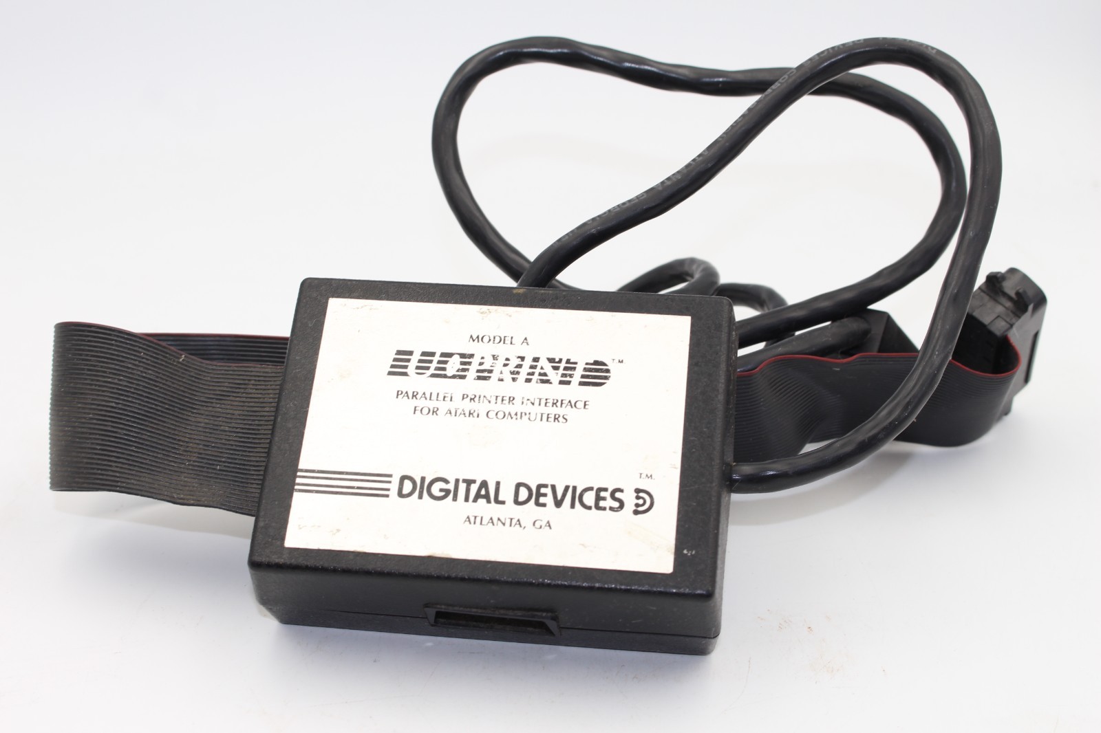 Vintage Model A Parallel Printer Interface for Atari Computers Digital Devices