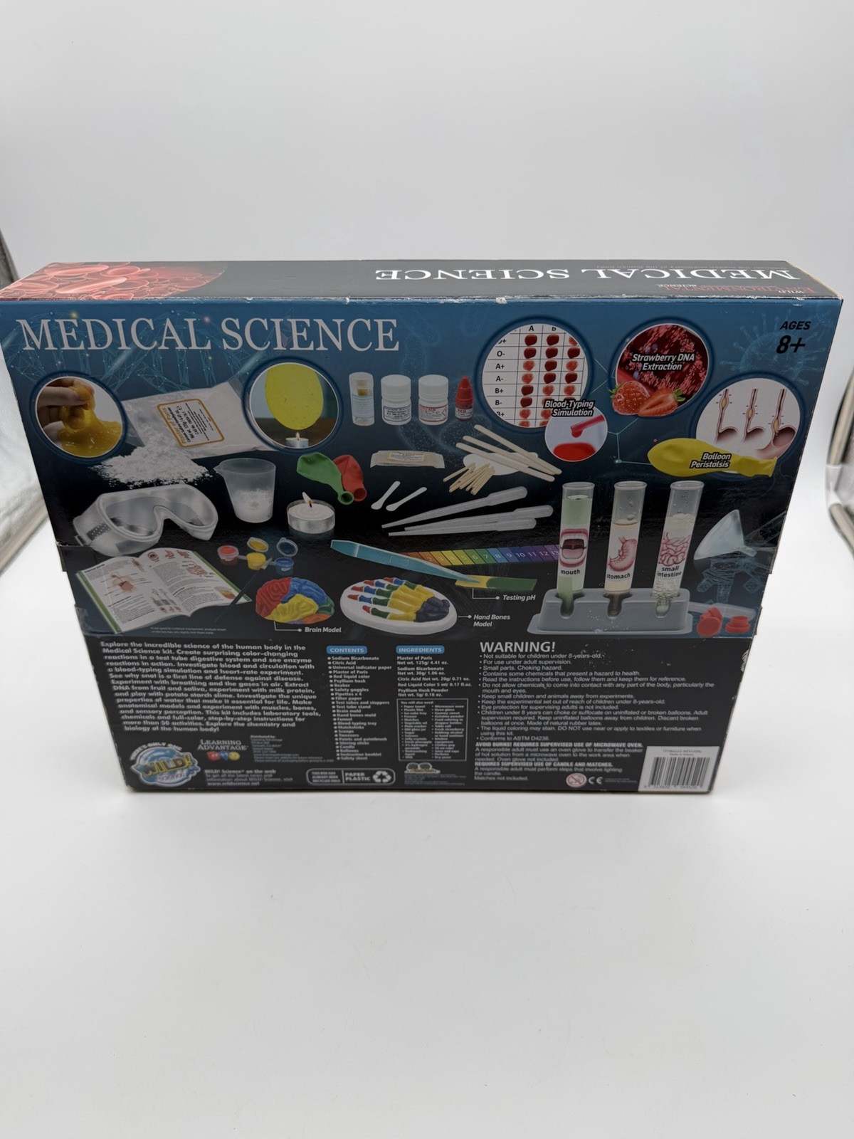 Wild Environmental Science Lab Kit Medical Science STEM Lesson NIB