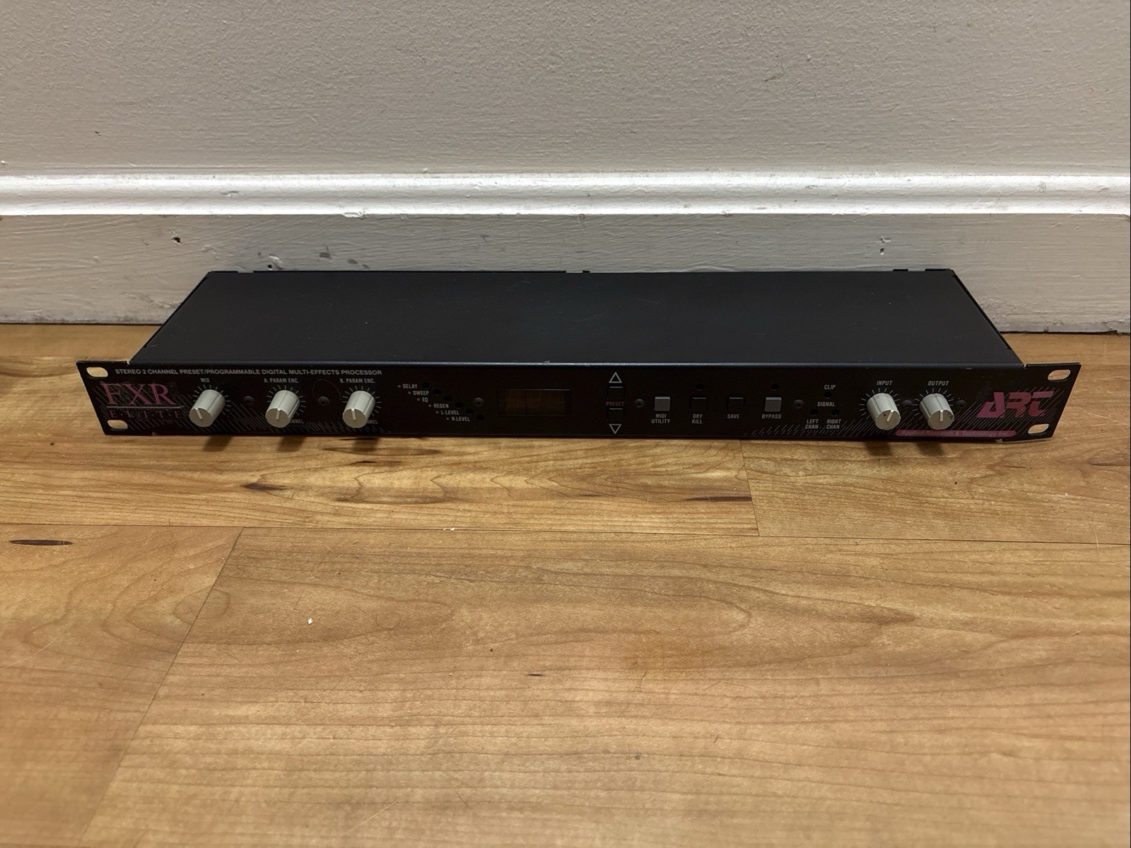 ART 424 FXR Elite 2 Ch Digital Multiple Effects Processor Vintage No Adapter