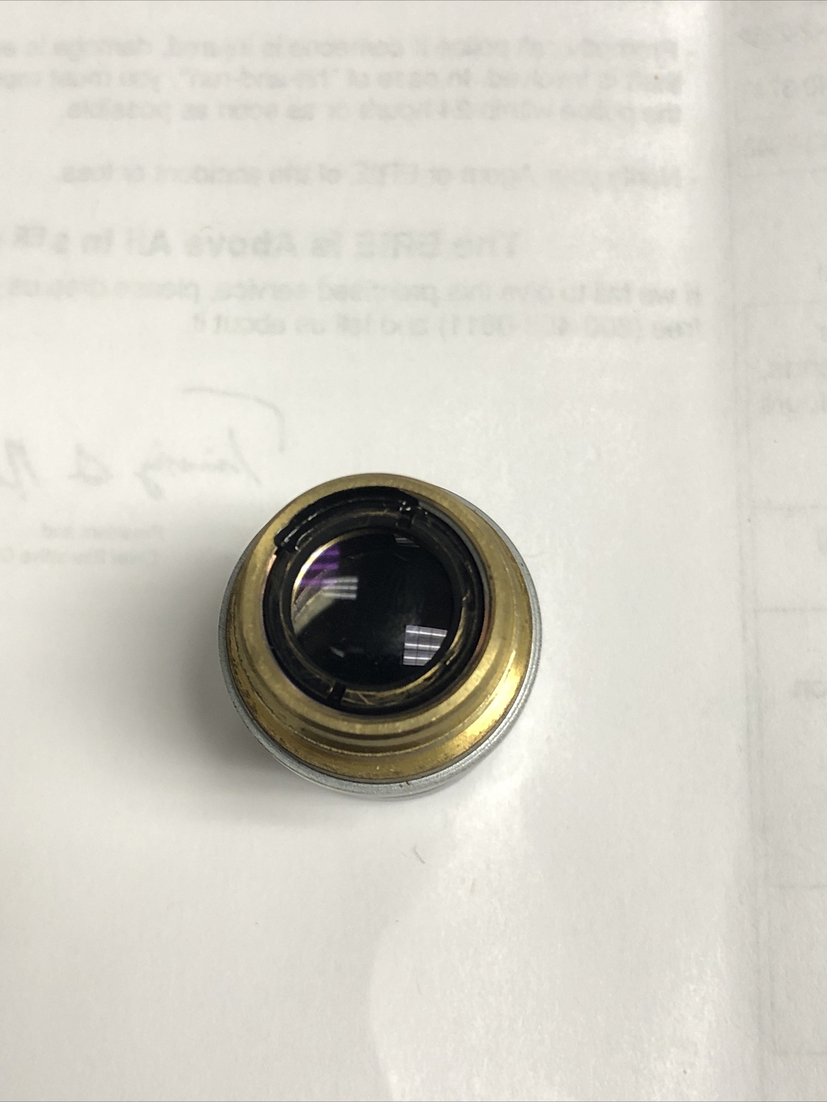 American Optical AO Plan Achro 4x/.12 Infinity Microscope Objective Lens
