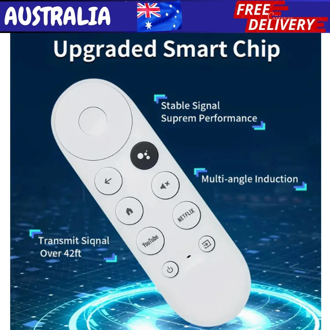 Replacement For Chromecast With Google TV Voice Bluetooth IR Remote Control