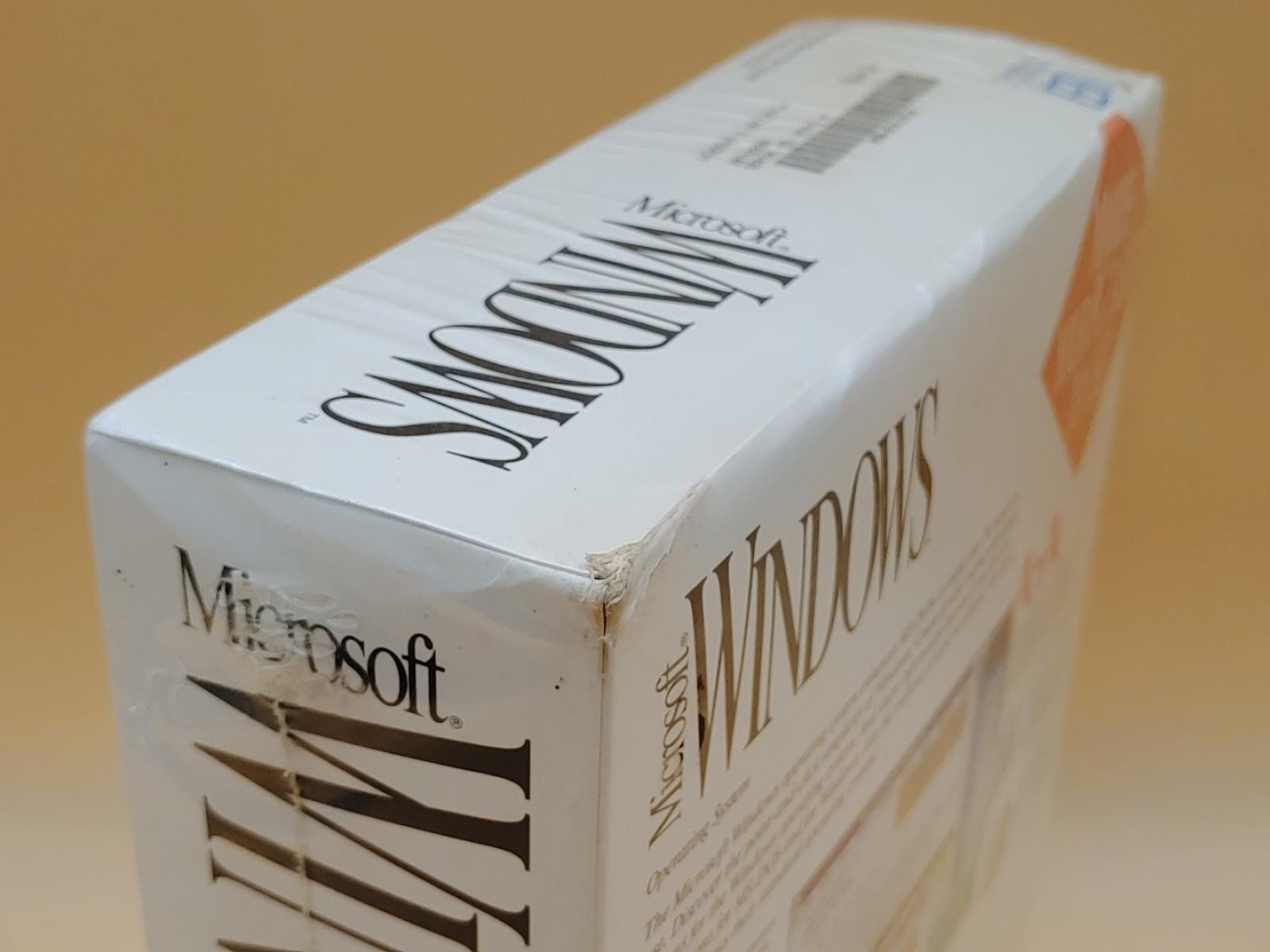 Microsoft Windows 3.1 Retail Box Floppy 3.5" **SEALED**