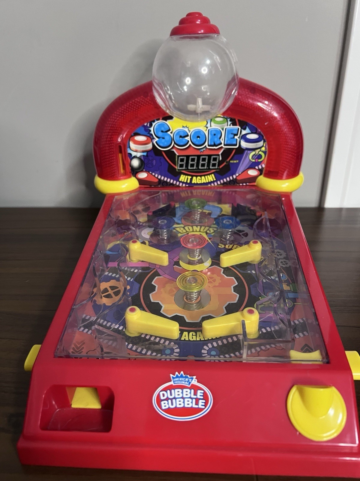 Sweet N Fun Electric Gumball Pinball Machine 2015 W/ Lights & Sounds Works